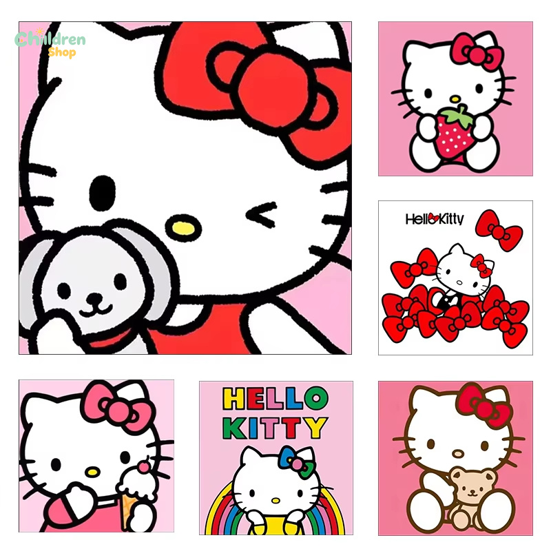 Sanrio Hello Kitty Kawaii For  - đánh giá và giá Resin Art Wallpaper