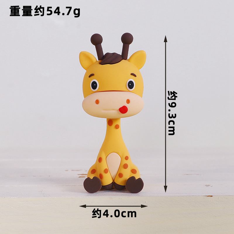 Jungle Safari Animal Doll Cake - đánh giá và giá Resin Art Baby