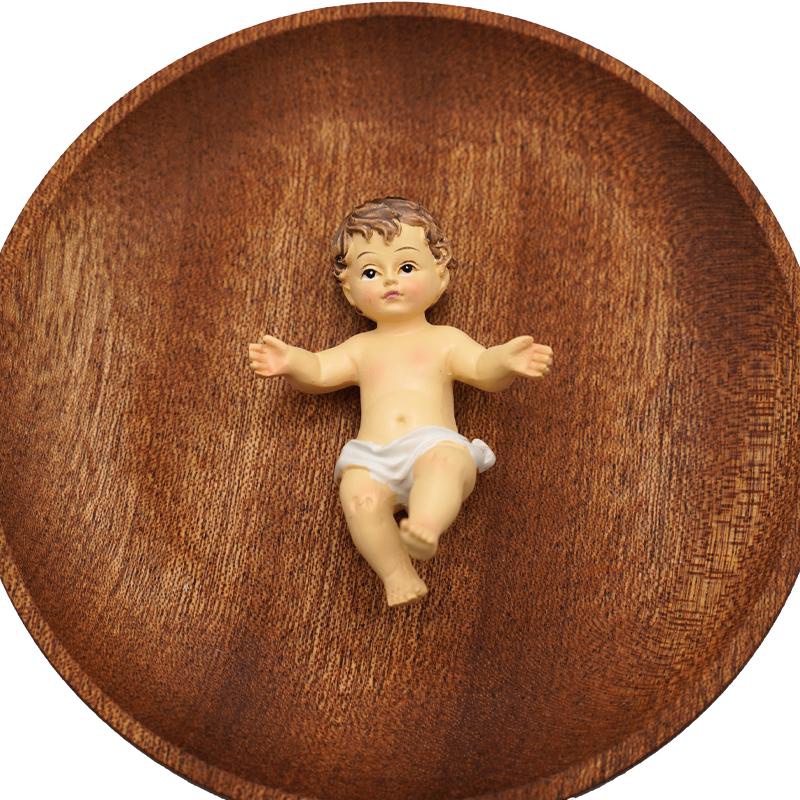 6cm/10cm/15cm Baby Jesus Doll  - đánh giá và giá Resin Art Baby