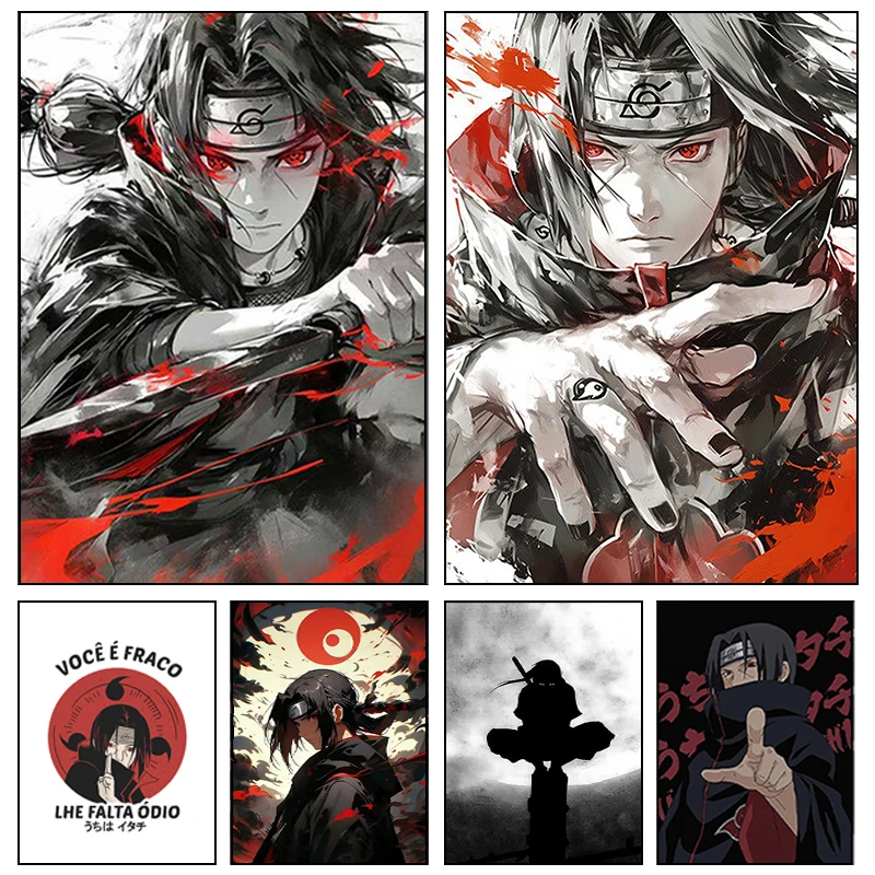 Naruto Itachi Anime 5D Full Ro - đánh giá và giá Resin Art Wallpaper