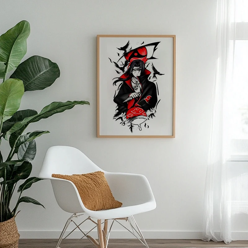 Naruto Itachi Anime 5D Full Ro - đánh giá và giá Resin Art Wallpaper