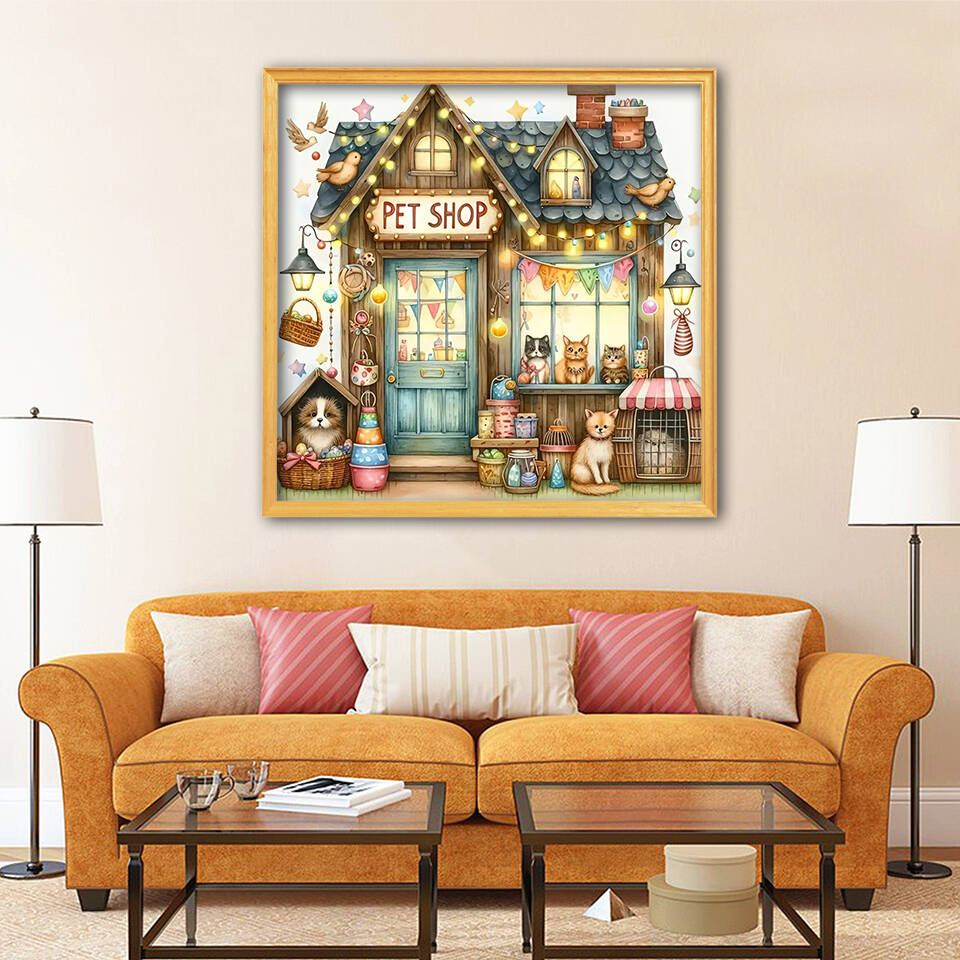 1pc frameless  5D Diamond Pain - đánh giá và giá Resin Art Wallpaper