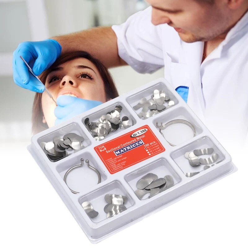 100Pcs/Box Dental Sectional Ma - đánh giá và giá Resin Art Case