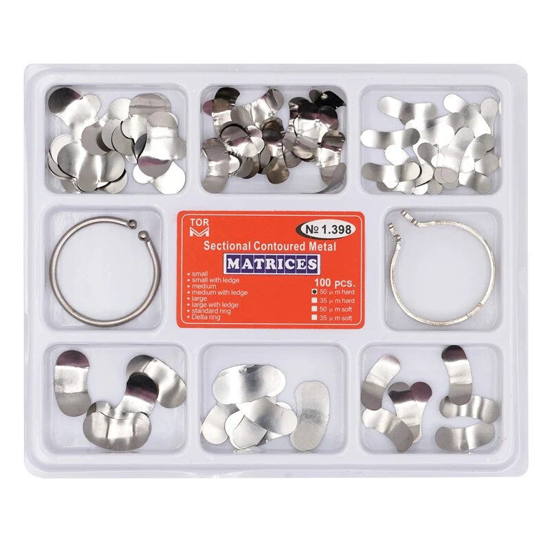 100Pcs/Box Dental Sectional Ma - đánh giá và giá Resin Art Case