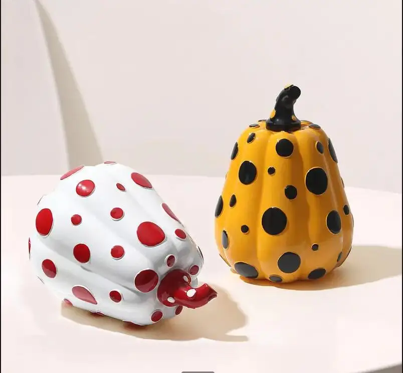 Abstract Pumpkin Decoration Re - đánh giá và giá Resin Art Wedding Gift