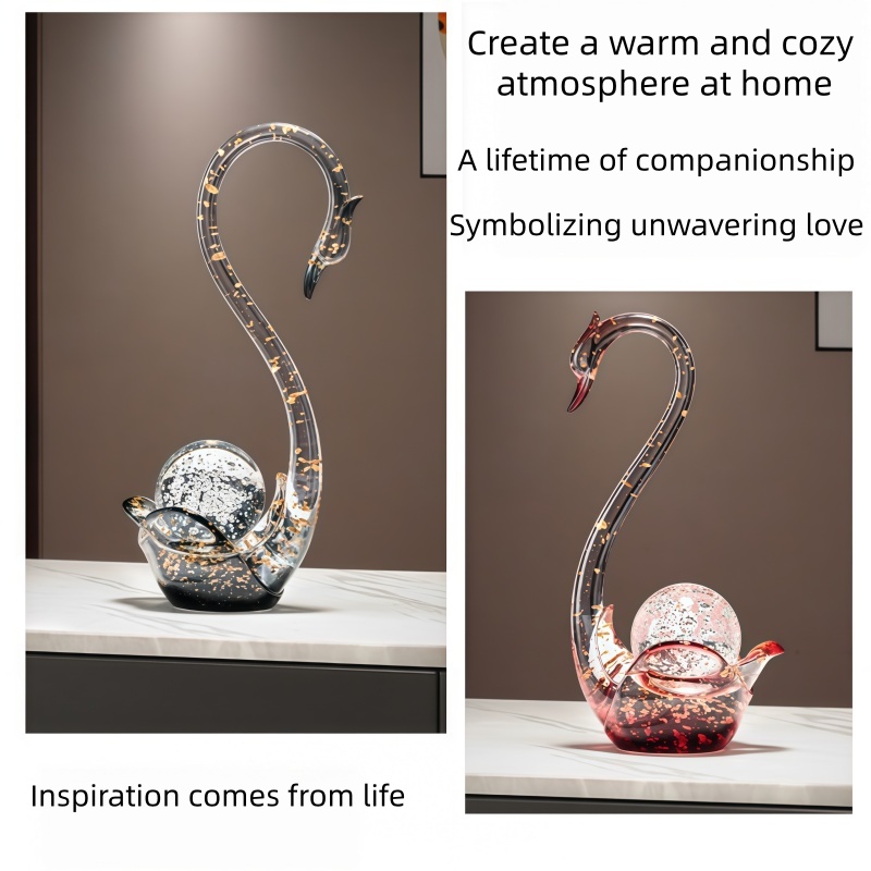 Luxury Resin Swan Figurine Cou - đánh giá và giá Resin Art Wedding Gift